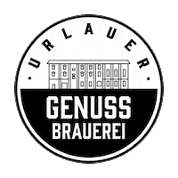 Genussbrauerei bier halbe genussbrauerei urlauer Sticker