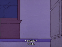 Season 6 Wall GIF by The Simpsons