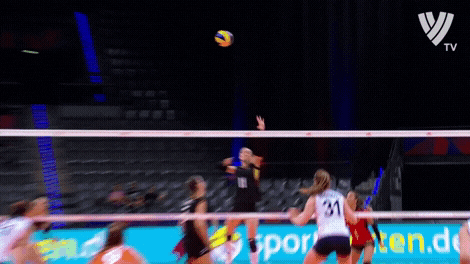 Smash Germany GIF by Volleyball World