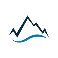 Mountain River Sticker by riverandtrail