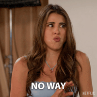 No Way Not A Chance GIF by NETFLIX