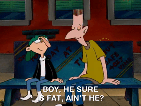 hey arnold nicksplat GIF
