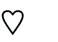 Black Heart Hearts Sticker