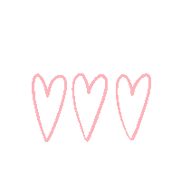 In Love Hearts Sticker