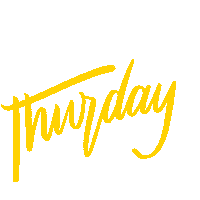 Thursday Jueves Sticker