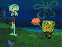 tripping spongebob squarepants GIF