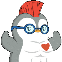 Six Pack Summer Sticker by Pudgy Penguins
