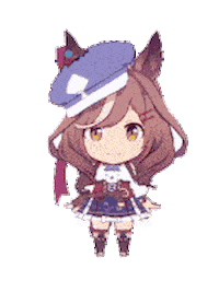 Spin Chibi Sticker
