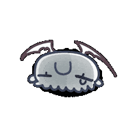 yuibleh anime sad cry silly Sticker