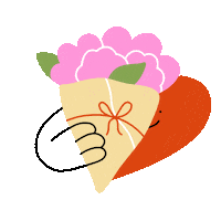 Celebration Love Sticker by Lobster Studio