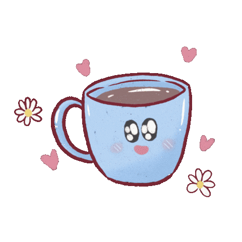 Iorguti giphyupload love heart coffee Sticker