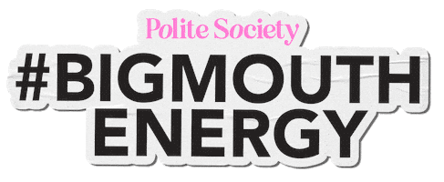 Big Mouth Beauty Sticker by Polite Society