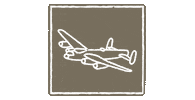 ringkobingskjernmuseum fly plane worldwar ringkøbingskjernmuseum Sticker