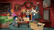 Decorating Merry Christmas GIF by Bless the Harts