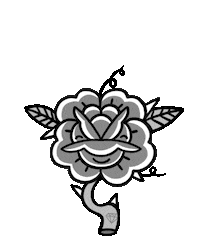 Rose Tattoo Sticker