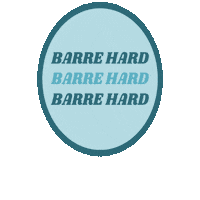 Blue Ball Barre Sticker by Barreworks
