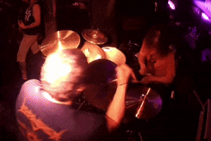 WRFCK drummer blast grind mak GIF