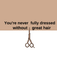 Tourmalinehair hair hairdresser kapper scissor Sticker