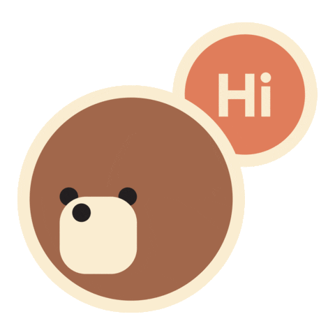 Dog Hello Sticker by Vanillapup