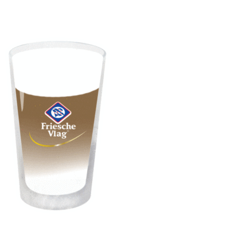 frieschevlag latte cappuccino koffie latte art Sticker