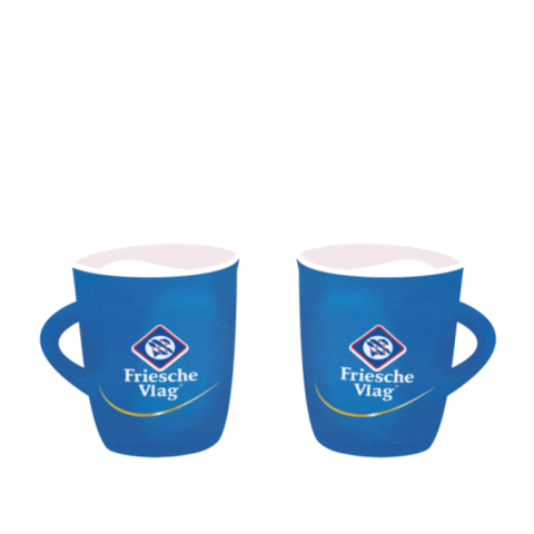 frieschevlag latte cappuccino koffie latte art Sticker