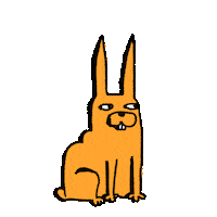 Happy Bunny Sticker by Kochstrasse™ .agency