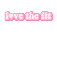 bozikis love aesthetic fit love it Sticker