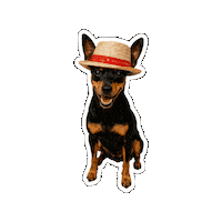 Minipincher Sticker by Plaza Sonora