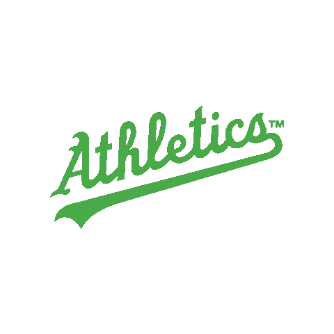 Major League Baseball Sport Sticker by Oakland Athletics for iOS ...