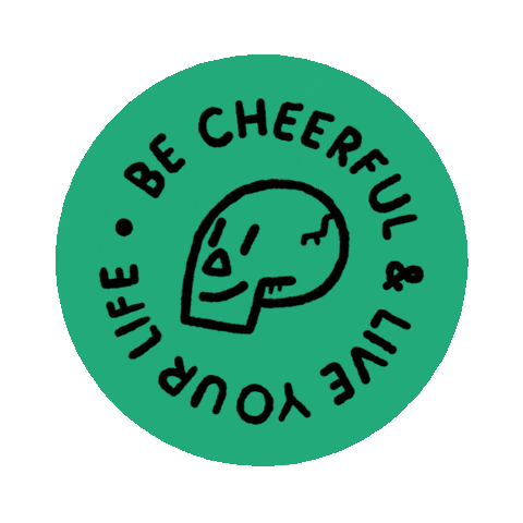 Live Your Life Yolo Sticker by Matt Joyce