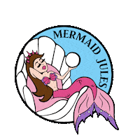 Under The Sea Omg Sticker by Mermaid Jules
