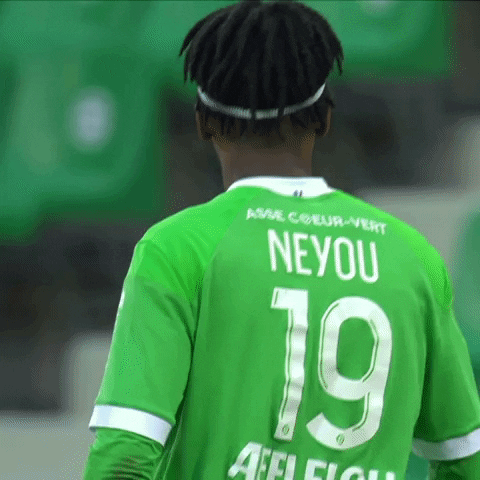 Football Sport GIF by AS Saint-Étienne