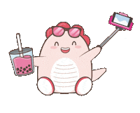 BobochaPeru tea bubble boba bubbletea Sticker
