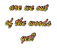 Taylor Swift Are We Out Of The Woods Yet Sticker by Alissandra