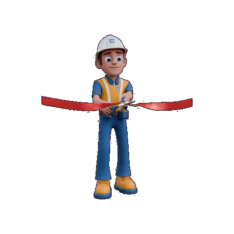 hochtiefcz giphygifmaker construction builder grandopening Sticker