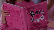mean girls burn book GIF