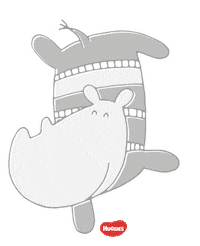 Huggies_France dance dancing baby animal Sticker