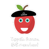 Travel Apple Sticker by zapiain