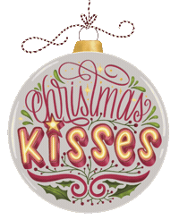 froehlindesign christmas winter xmas kisses Sticker