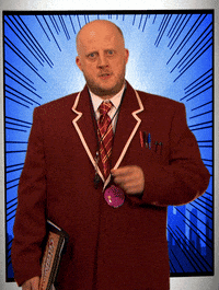 marek larwood iain stirlings celebability GIF by PotatoITV