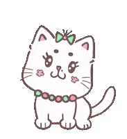 Molecat happy cat excited walk Sticker