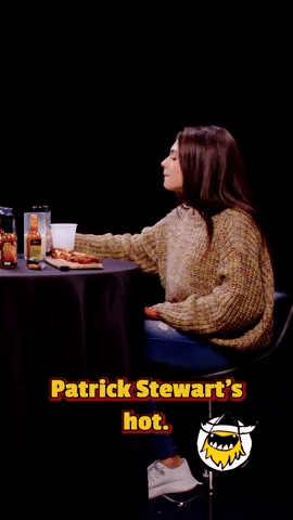 Patrick Stewart's Hot