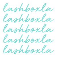 lashboxla lashboss volumelashes lashboxla megavolumelashes Sticker