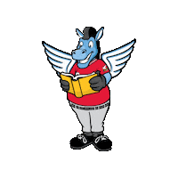 WindSurgeICT baseball reading aa windy Sticker