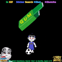 Chewing Gum Soccer GIF by Zhot Music