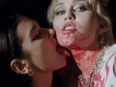 Dua Lipa Prisoner GIF by Miley Cyrus