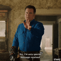 season 3 starz GIF by Ash vs Evil Dead