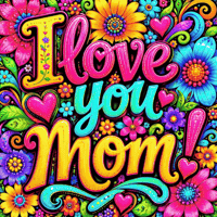 I Love You Flowers GIF
