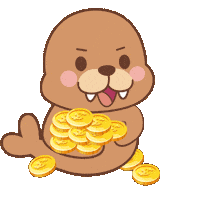 Money Hand Out Sticker by FROSTYS