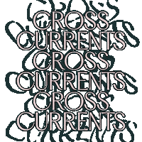 Cross Currents Sticker by CAPITALWASTE